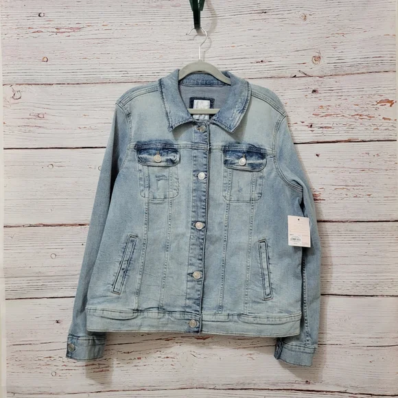 LC Lauren Conrad New Core Denim Jacket - Picture 3 of 13